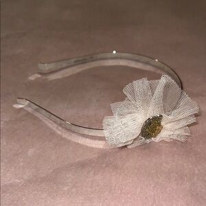Sanrio Cream Headband with Glittery Hello Kitty